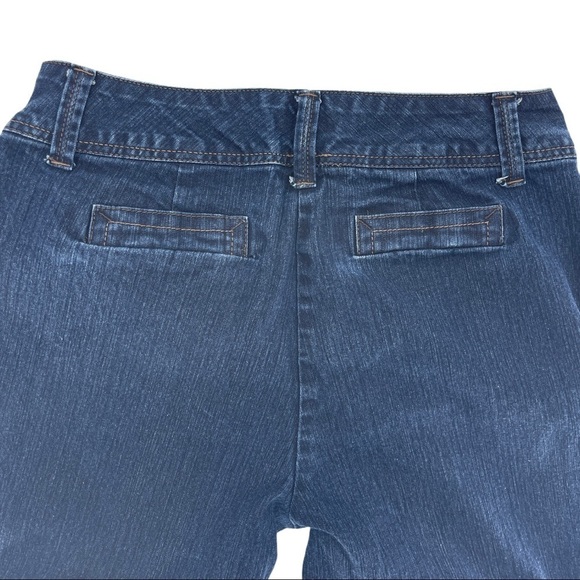 Charter Club Petite Button Cuff Jean Capri Size 8P - Picture 5 of 10